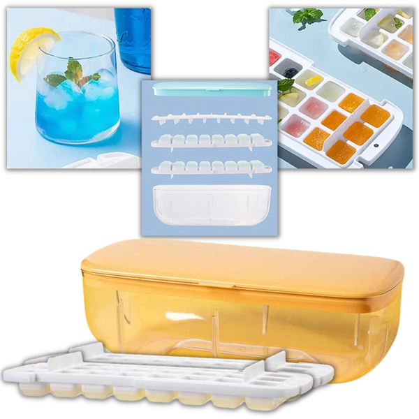 Silicone Ice Cube Mold Tray
