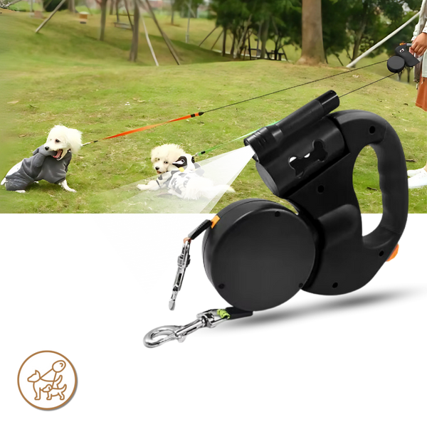 Anti-winding Retractable Dog Leash