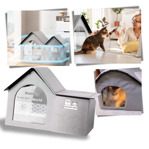 Heat Reflective Insulation Cool Cat House