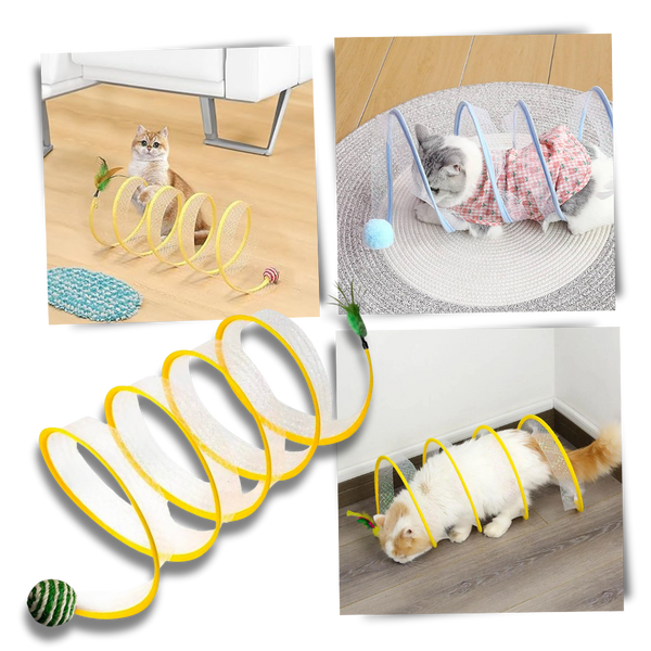 Interactive Compact Cat Tunnel