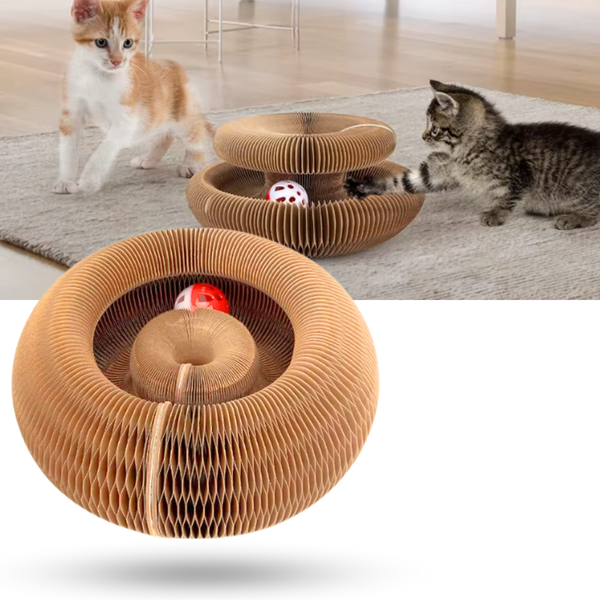 Purrfect Stress-Relieving Cat Scratcher